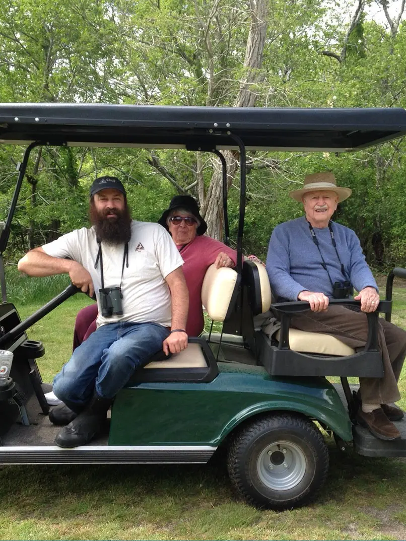 All Access Tour driver with seniors at Felix Neck