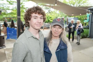Holden Brew and Lori Pfingst