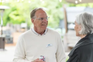 MVCF Executive Director Paul Schulz and MVCF Board Member Cindy Doyle